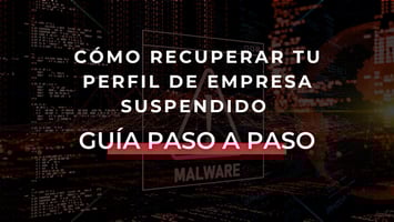 recuperar perfil de empresa suspendido