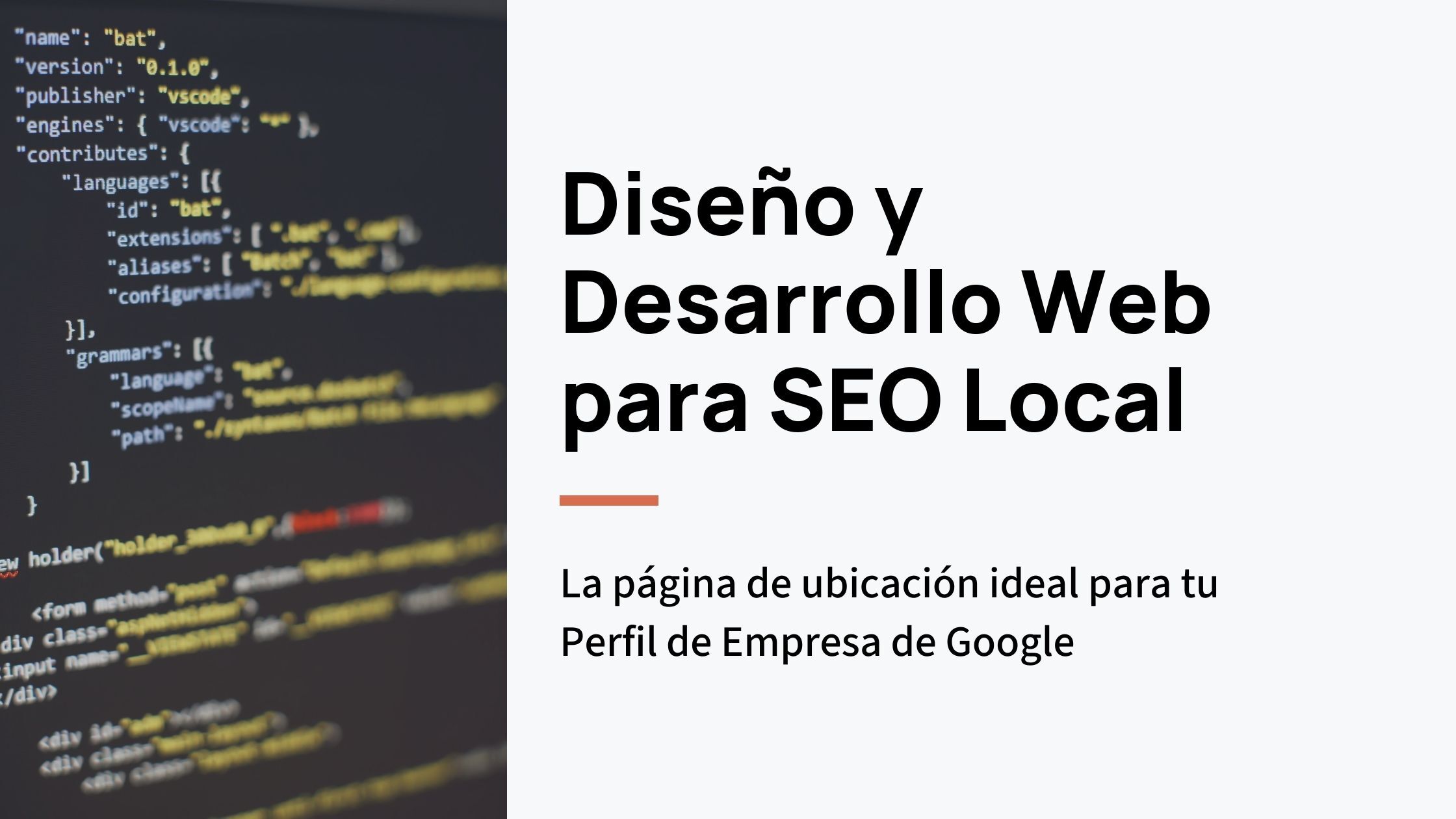 diseño web para seo local: La página de ubicación ideal para tu Perfil de Empresa de Google