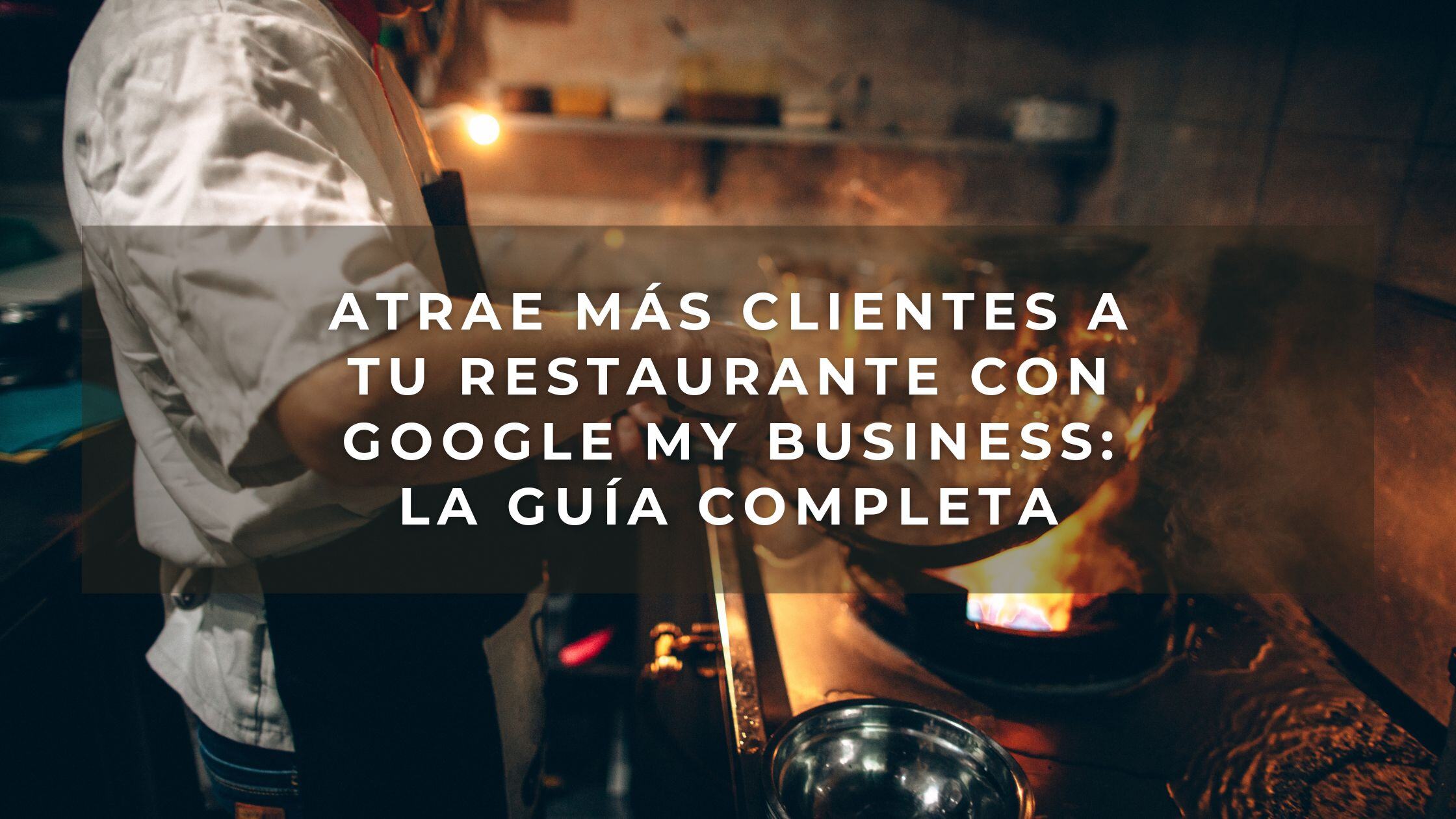 Porta de post de blog: google my business para restaurantes