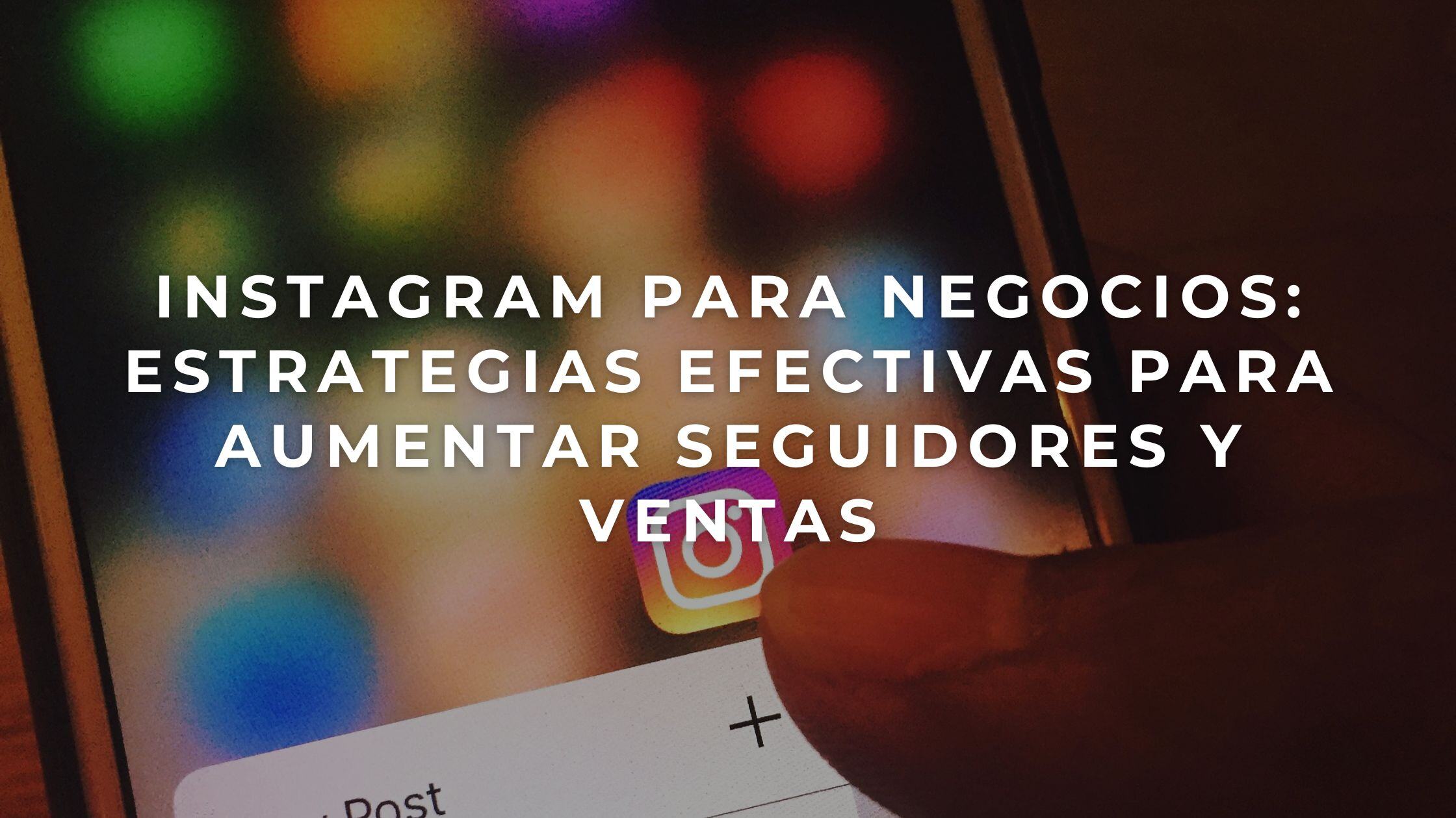 instagram para negocios